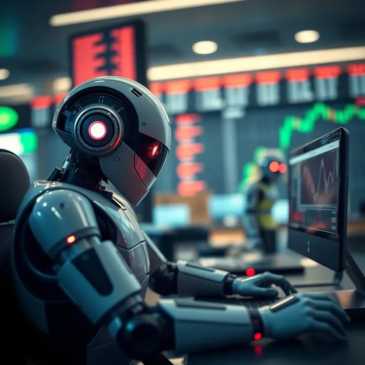 Visual representation of the benefits and risks associated with using binary bots in trading within Kenya