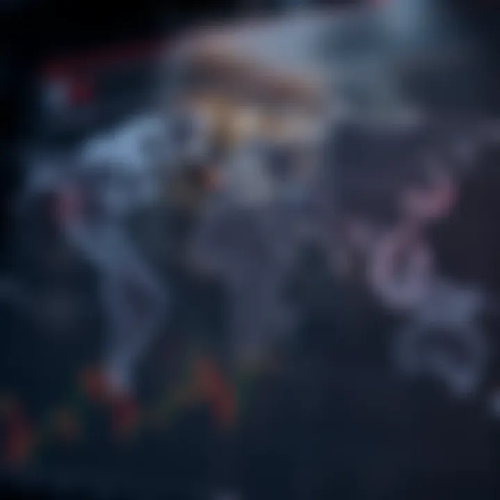 World map showing forex trading sessions with Asian session highlighted