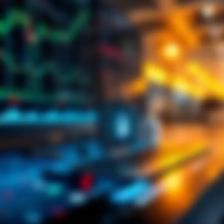 Security and Regulatory Compliance in BitOption AI Conceptual representation of digital security and regulatory compliance in trading platforms