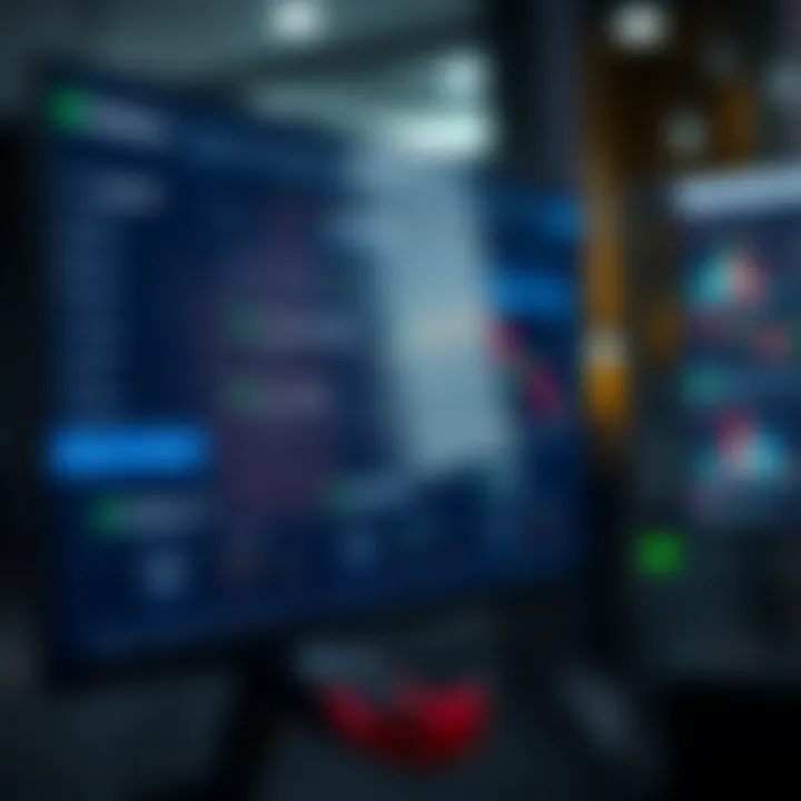 Dashboard of bot.binary.com platform displaying key features and account options