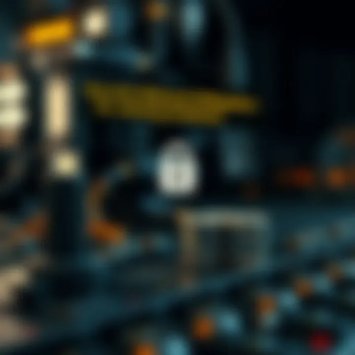 Graphic showing potential security risks and management strategies related to mining bots