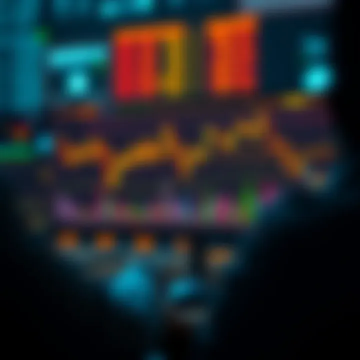 Visual representation of forex trading strategies highlighting market trends and risk management on Deriv