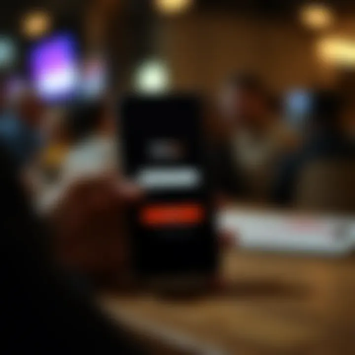 Mobile phone displaying secure login screen for Deriv Go app in Kenya