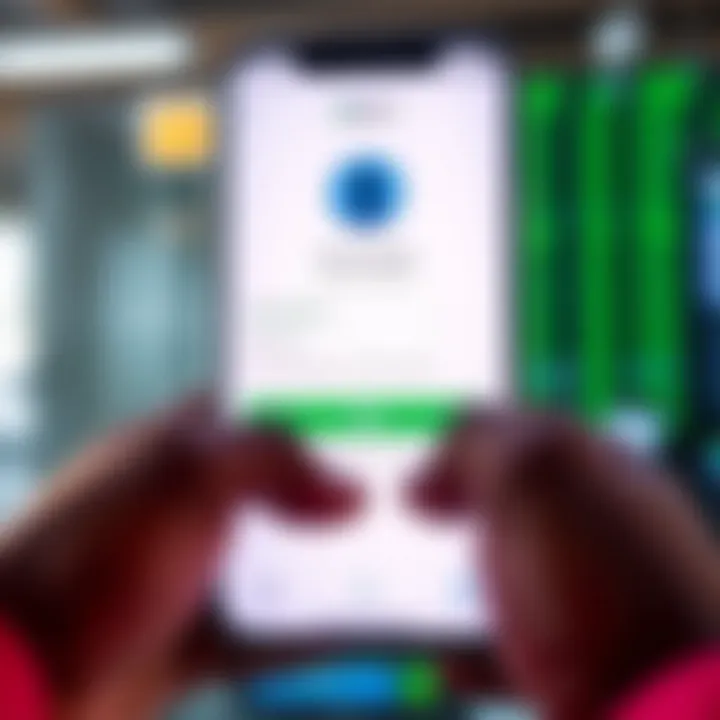 Secure login screen and customer support chat of Deriv app ensuring safe and reliable trading experience