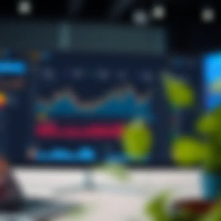 User dashboard showing trading analytics and bot performance metrics