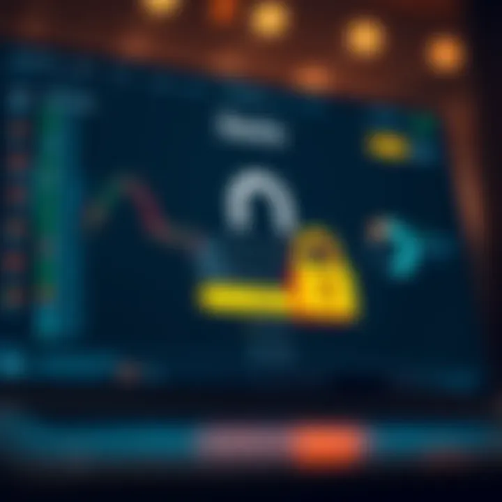 Secure login screen showcasing security features for Deriv trading platform