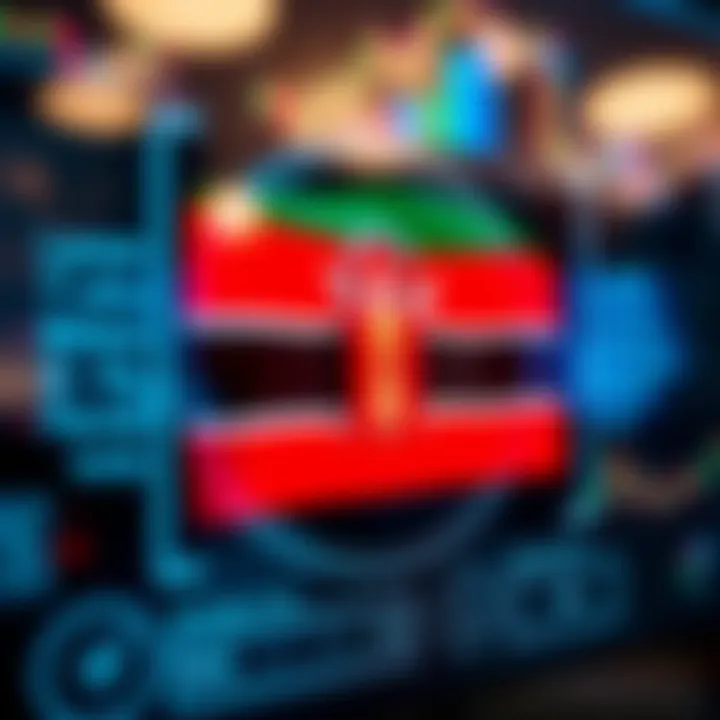 Secure login interface with Kenyan flag symbolizing safe access for Kenyan traders