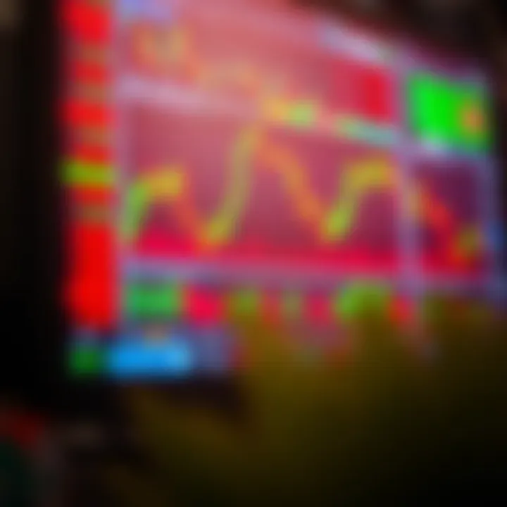 Illustration of a computer screen displaying forex trading charts and currency exchange rates relevant to Kenyan market