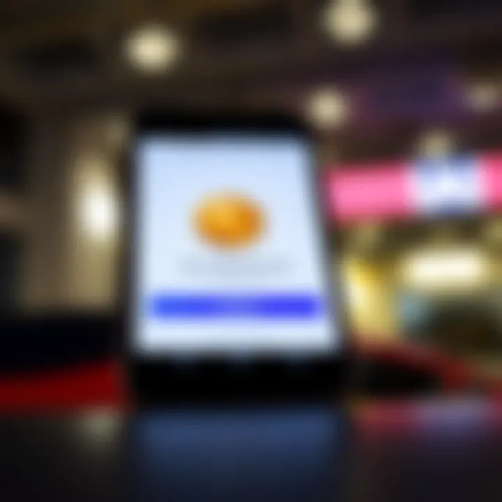 Deriv app download interface displayed on a smartphone screen