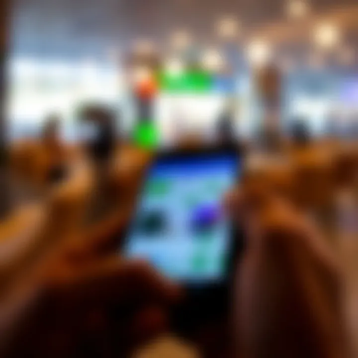 Android phone screen showing Deriv app download page in Play Store