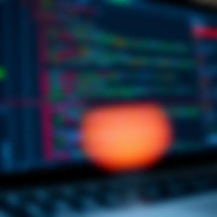 Code editor displaying scripting example for linking Deriv API with TradingView charts