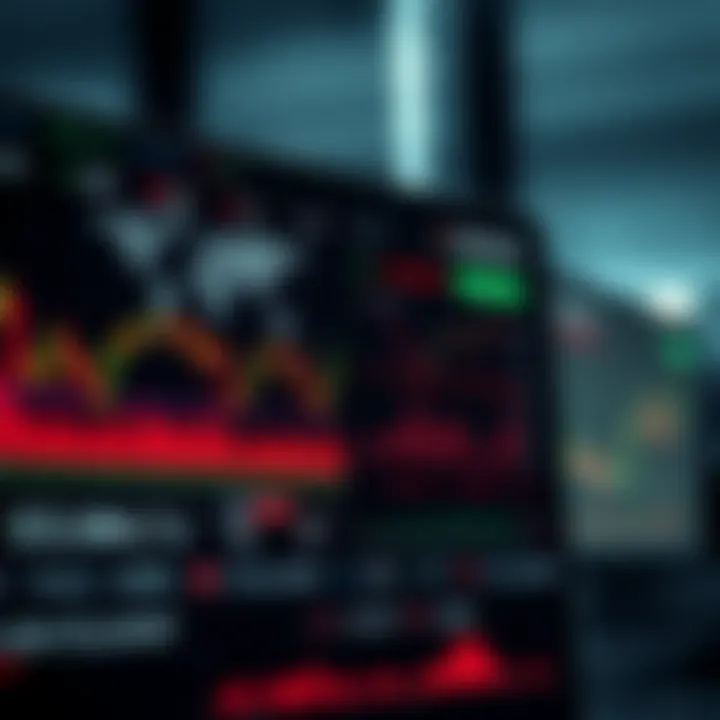 Screenshot showcasing Interactive Brokers trading platform with global market data and charts