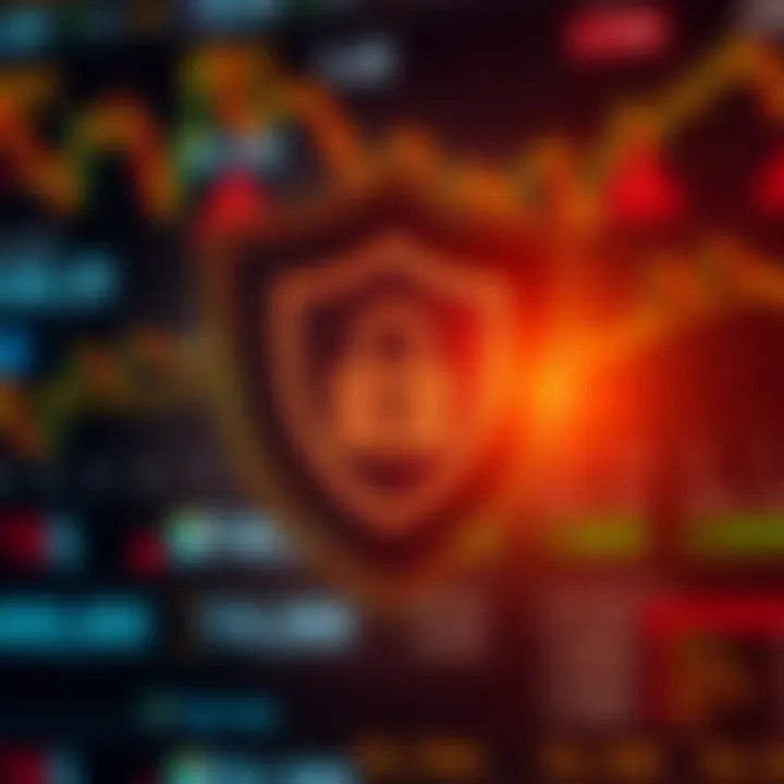 Security and Regulatory Measures for Olymp Trade Illustration of a shield symbolizing strong security and regulatory compliance in online trading