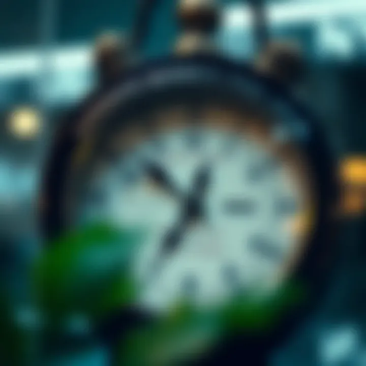 Trading clock showing London session hours converted to Kenyan local time