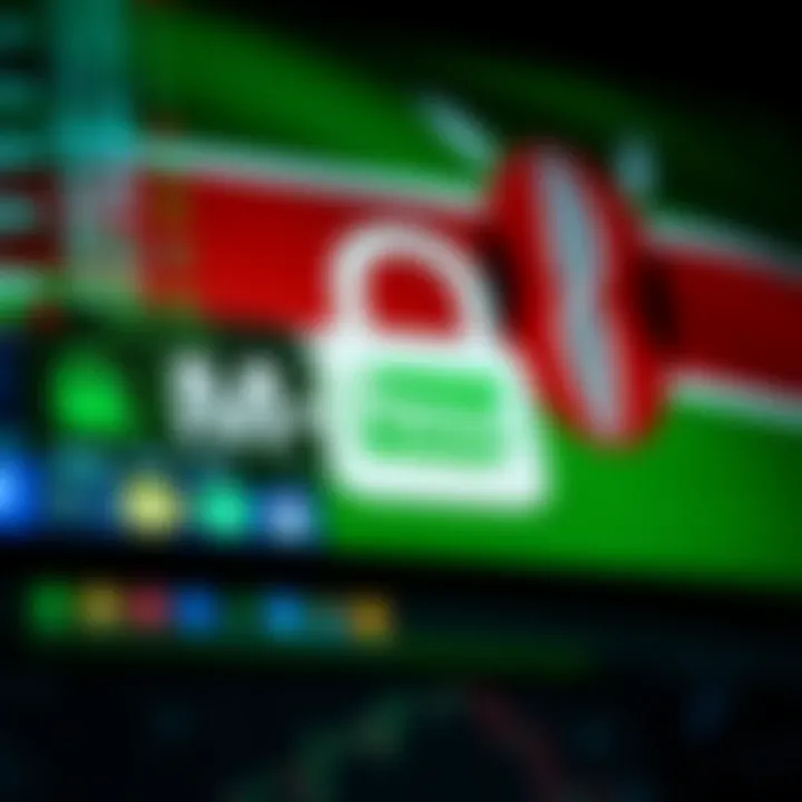 Illustration of secure online forex transactions with M-Pesa icon and Kenyan flag