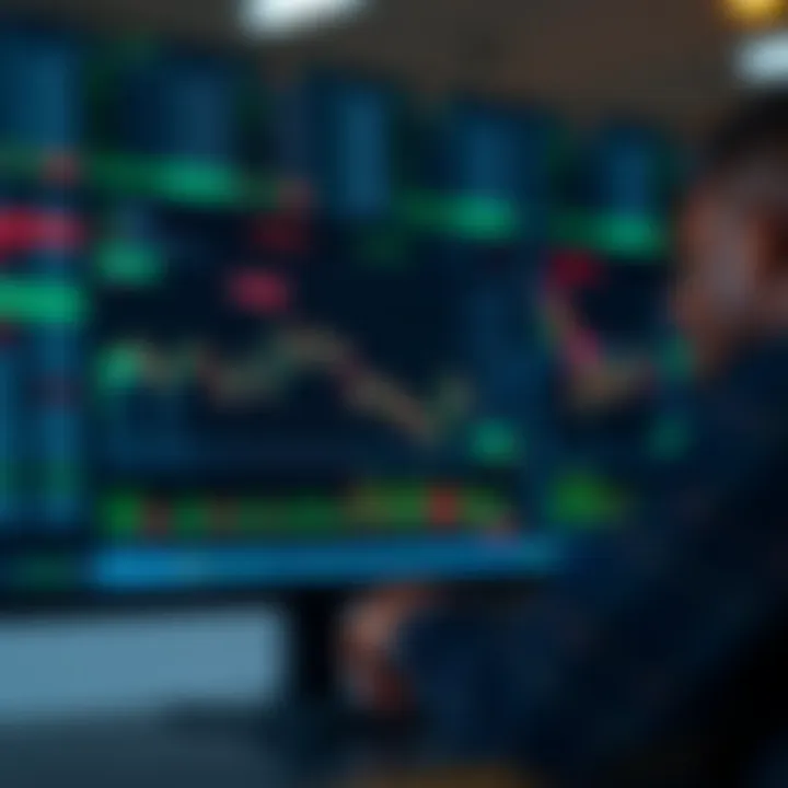 Comprehensive Financial Charting on TradeView.com Detailed financial charts displaying market trends on a digital trading platform