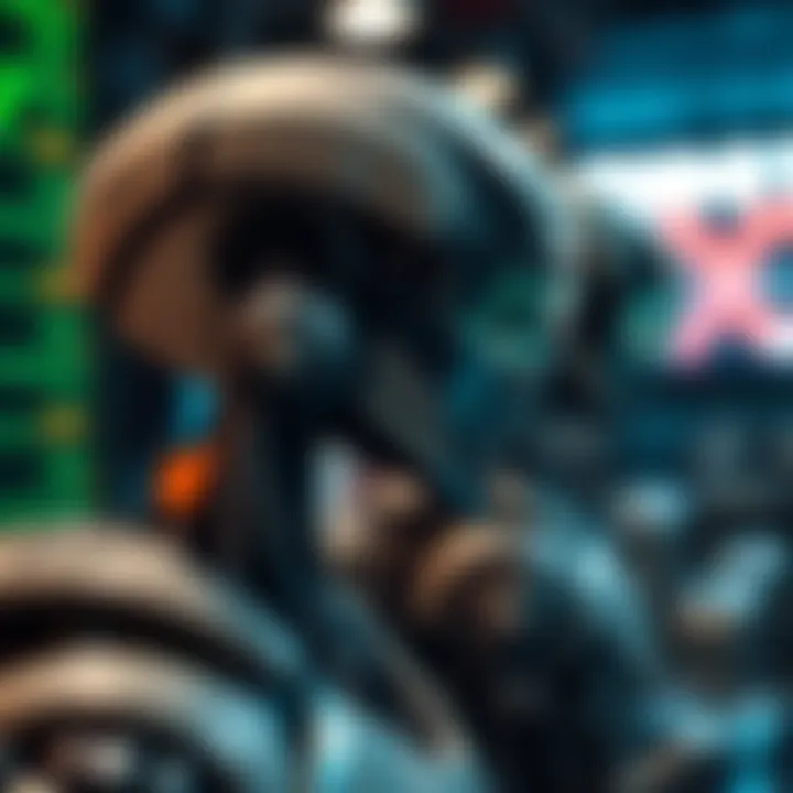 Diagram illustrating the mechanism of binary bots in automated trading for binary options