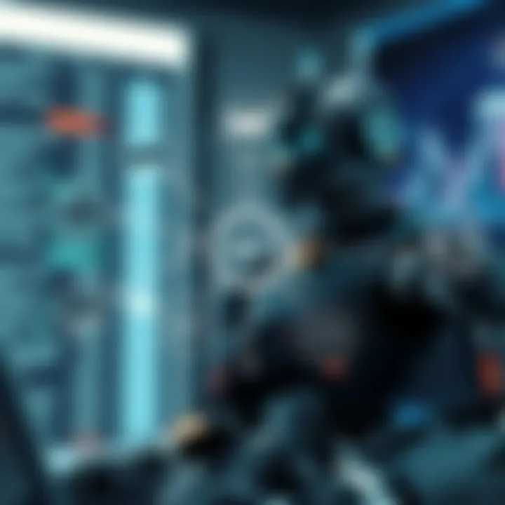 Diagram illustrating the mechanics of automated binary options trading through software bots