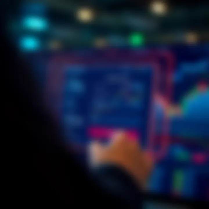 Conceptual graphic showing user interaction with a digital binary registration interface