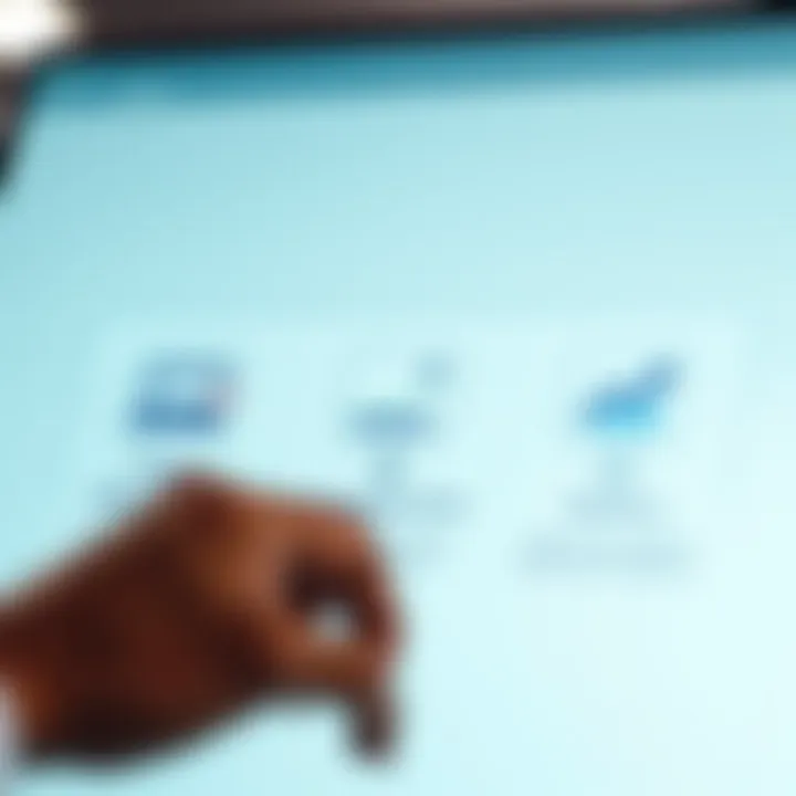 Illustration of key features of Bot Deriv with icons for setup, risk management, and performance analytics