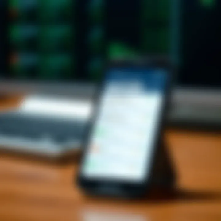 Funding Methods for Deriv Accounts in Kenya Illustration of a mobile device displaying account funding options suitable for traders in Kenya