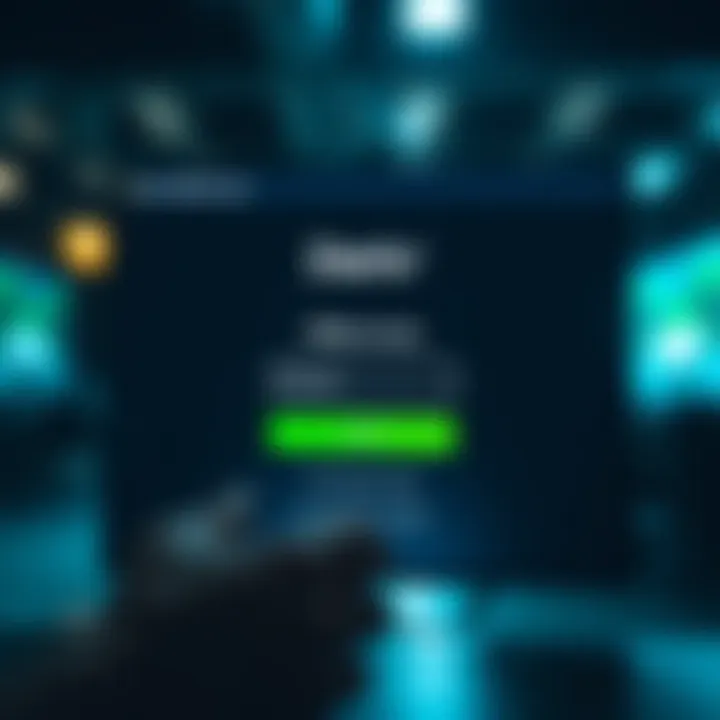 Secure Login Screen for Deriv Affiliate Access Secure login interface showing password entry for Deriv affiliate access