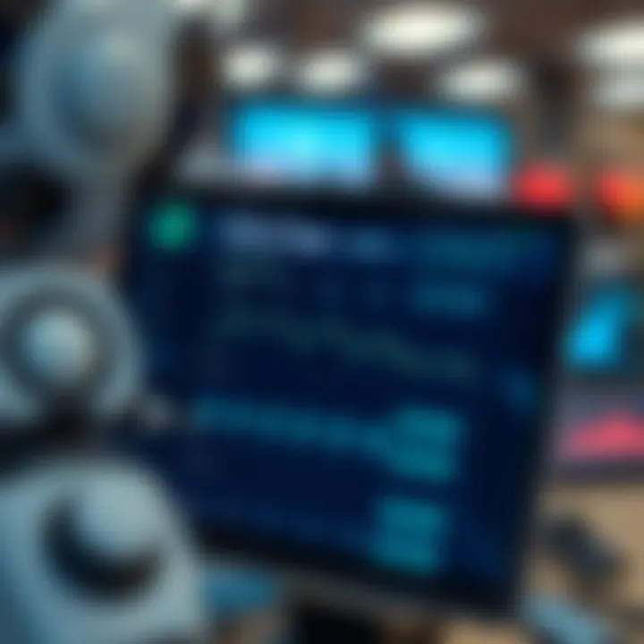 User interface of Deriv Bot APK showing trading options and algorithm settings