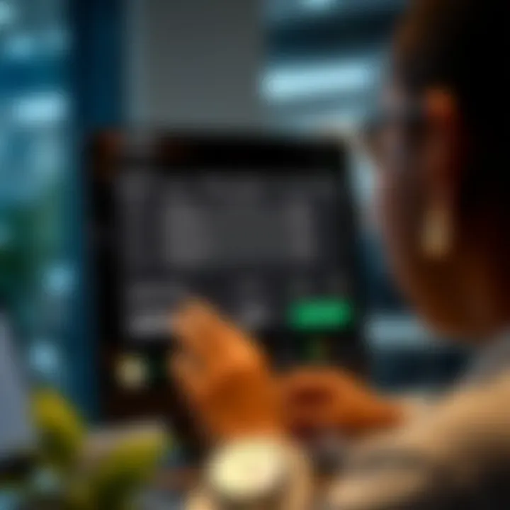 Illustration of a secure online transaction interface for managing account funds efficiently