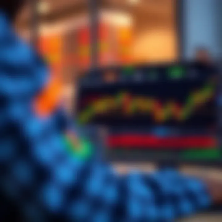 User interface of Deriv.com trading platform showing various financial instruments and market charts