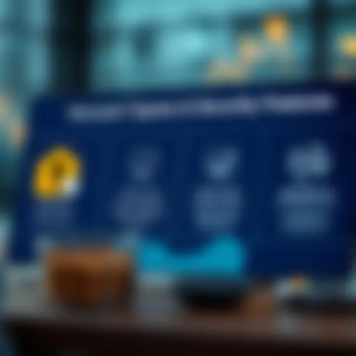 Account Types and Security Features on Deriv Hub Visual guide to different account types and security features available on Deriv Hub