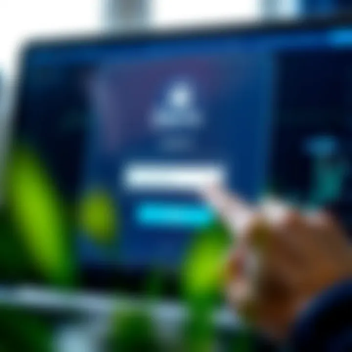 User entering email credentials on a secure login screen for Deriv platform