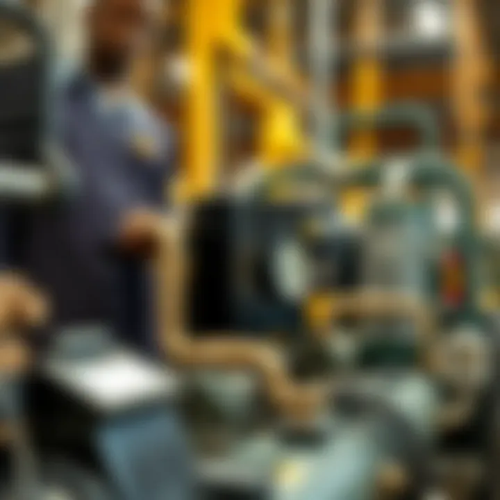 Diesel Fuel Applications in Kenya's Industrial Sector Industrial machinery powered by diesel fuel operating in a Kenyan manufacturing plant