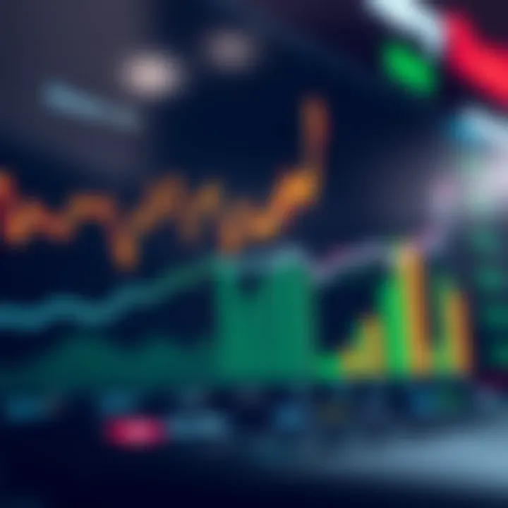 Graph showing financial market trends and investment growth in Kenya