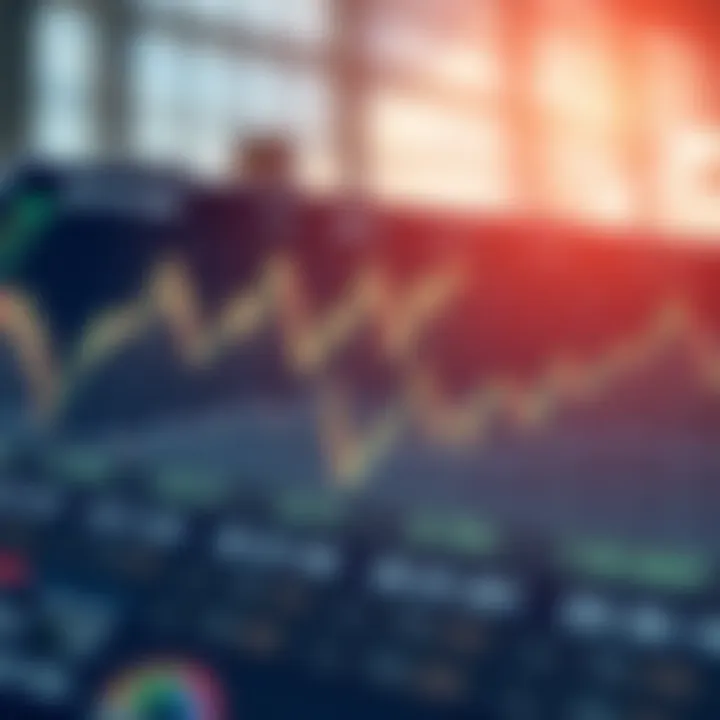 Evaluating Market Risk and Investor Sentiment through Volatility Indices Conceptual illustration showing risk assessment and investor sentiment in financial markets