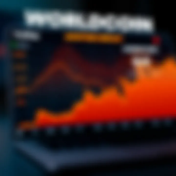 Graph showing Worldcoin price trends influenced by market fluctuations and adoption rates