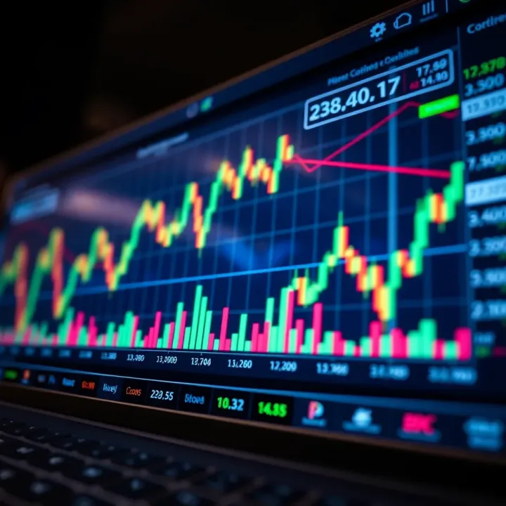 Graph depicting Cardano price fluctuations alongside market indicators