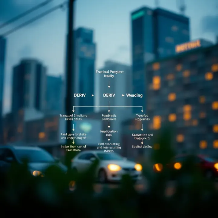 Flowchart showing how DERIV status influences transaction decisions and operational strategies