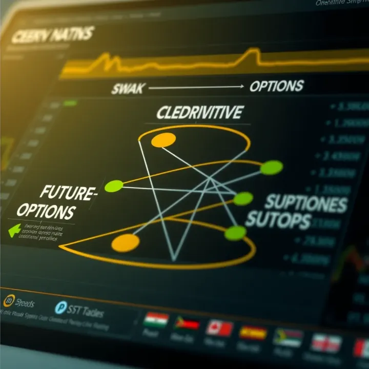 Diagram illustrating different types of derivatives including futures, options, and swaps relevant to trading in Kenya