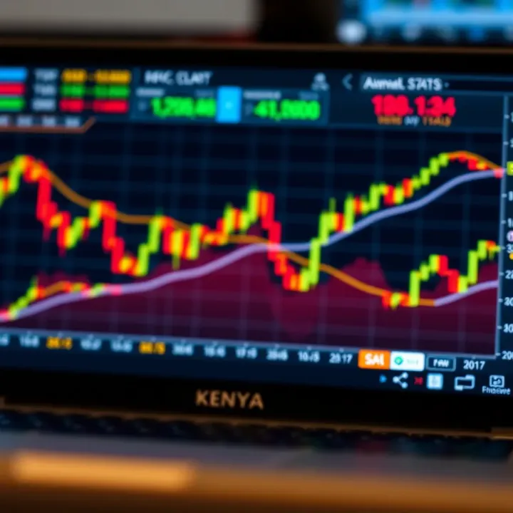 Kenyan financial market chart highlighting data-driven trading decisions influenced by Commitment of Traders insights