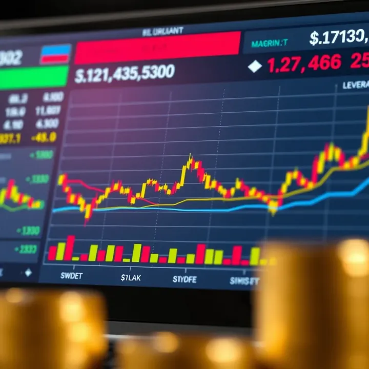 Chart illustrating margin requirements and leverage ratios in the Kenyan forex market