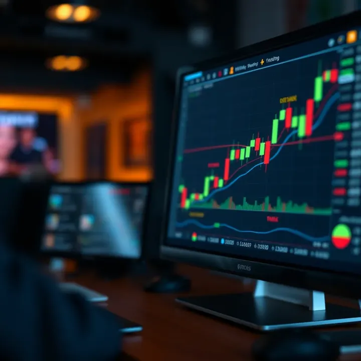 Effective Strategies and Risk Management in Binary Options Trading Diagram illustrating binary options trading strategies and risk management