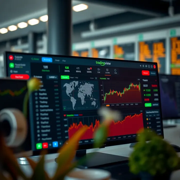 User dashboard of Tradingview.deriv.com showing account overview and real-time trading options for Kenyan traders