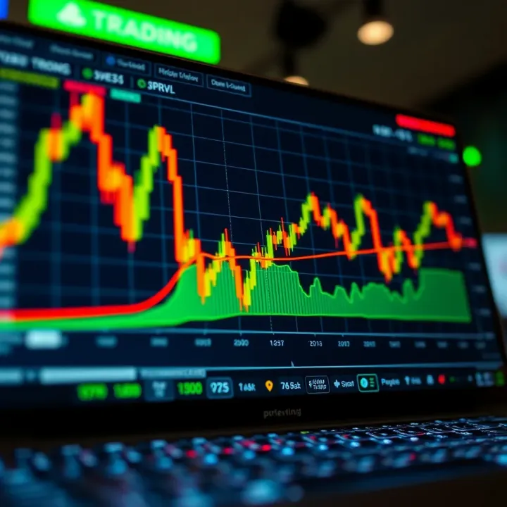 Interactive TradingView chart displaying forex market trends on the Tradingview.deriv.com platform
