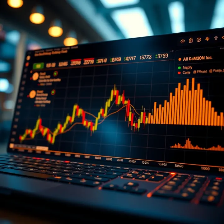 Diagram illustrating algorithmic trading strategies and risk management on Binary.com