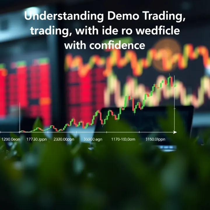 Transitioning from Demo to Live Trading with Confidence Graphic illustrating the transition from demo trading to live trading with increasing confidence and skill
