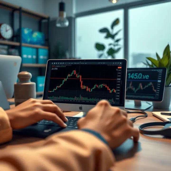 Visual representation of account setup and trading tools for Kenyan traders on Deriv platform