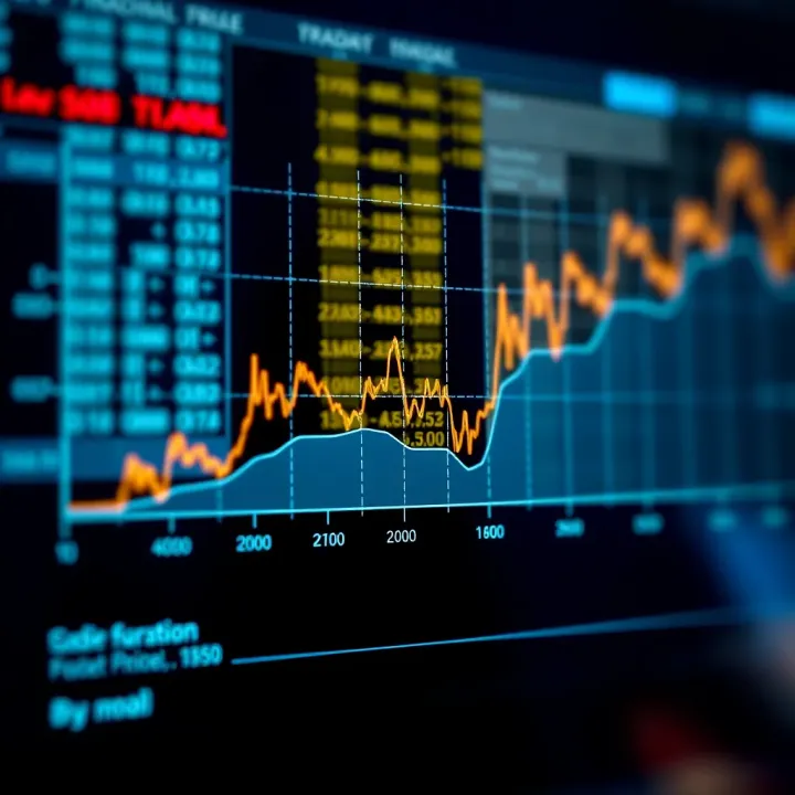 Graph illustrating the relationship between derivative contracts and underlying asset prices in financial markets