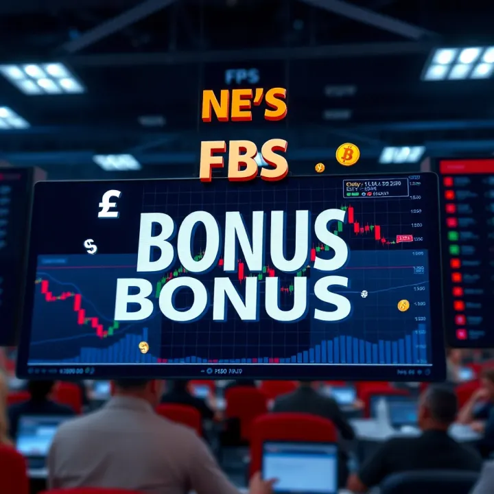 Graphic illustrating the concept of a no deposit bonus with currency symbols and trading charts