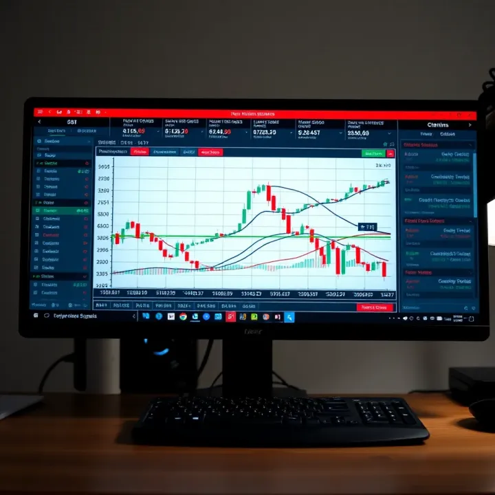 Chart illustrating different types of trading signals used by Kenyan traders