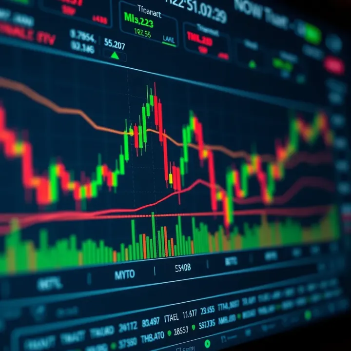 Interactive TradingView chart showcasing various technical indicators for Kenyan stock market analysis